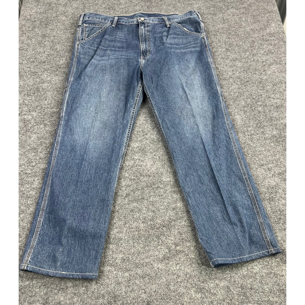Levis Carpenter Jeans Mens‎ 42x32 Blue Denim Straight Leg Utility Workwear Pants